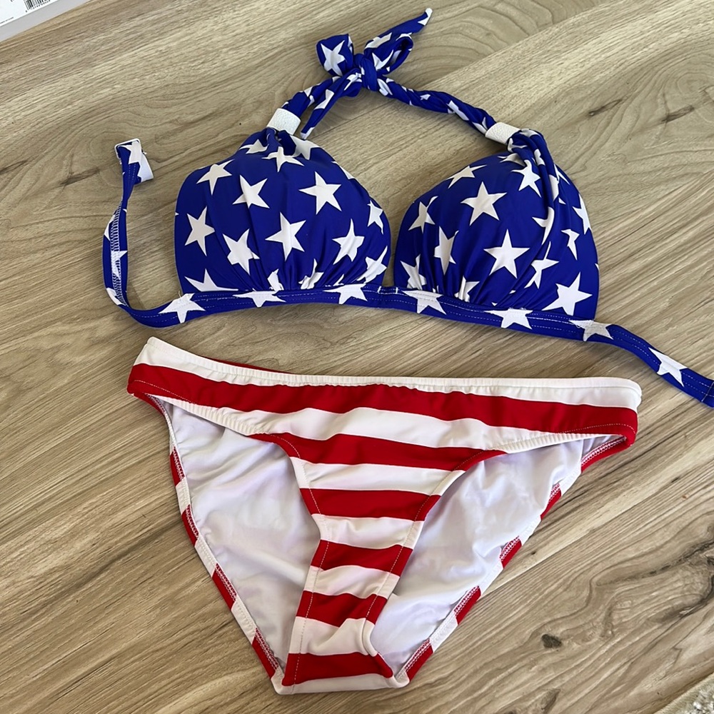 Venus Red white and blue Swimsuit